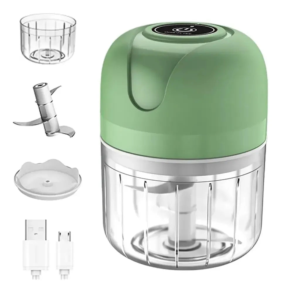 Mini Picadora Eléctrica 300 ML para Cocina