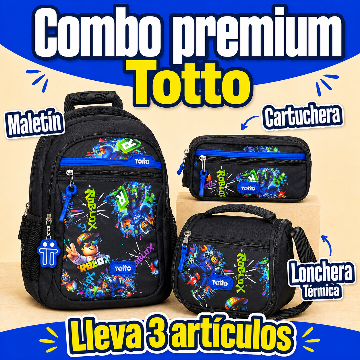 🔥 COMBO ESCOLAR INFANTIL 3x1 EN PROMOCIÓN🔥