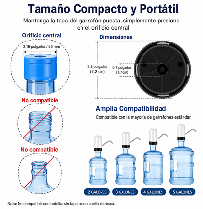 DISPENSADOR  DE AGUA ELÉCTRICO