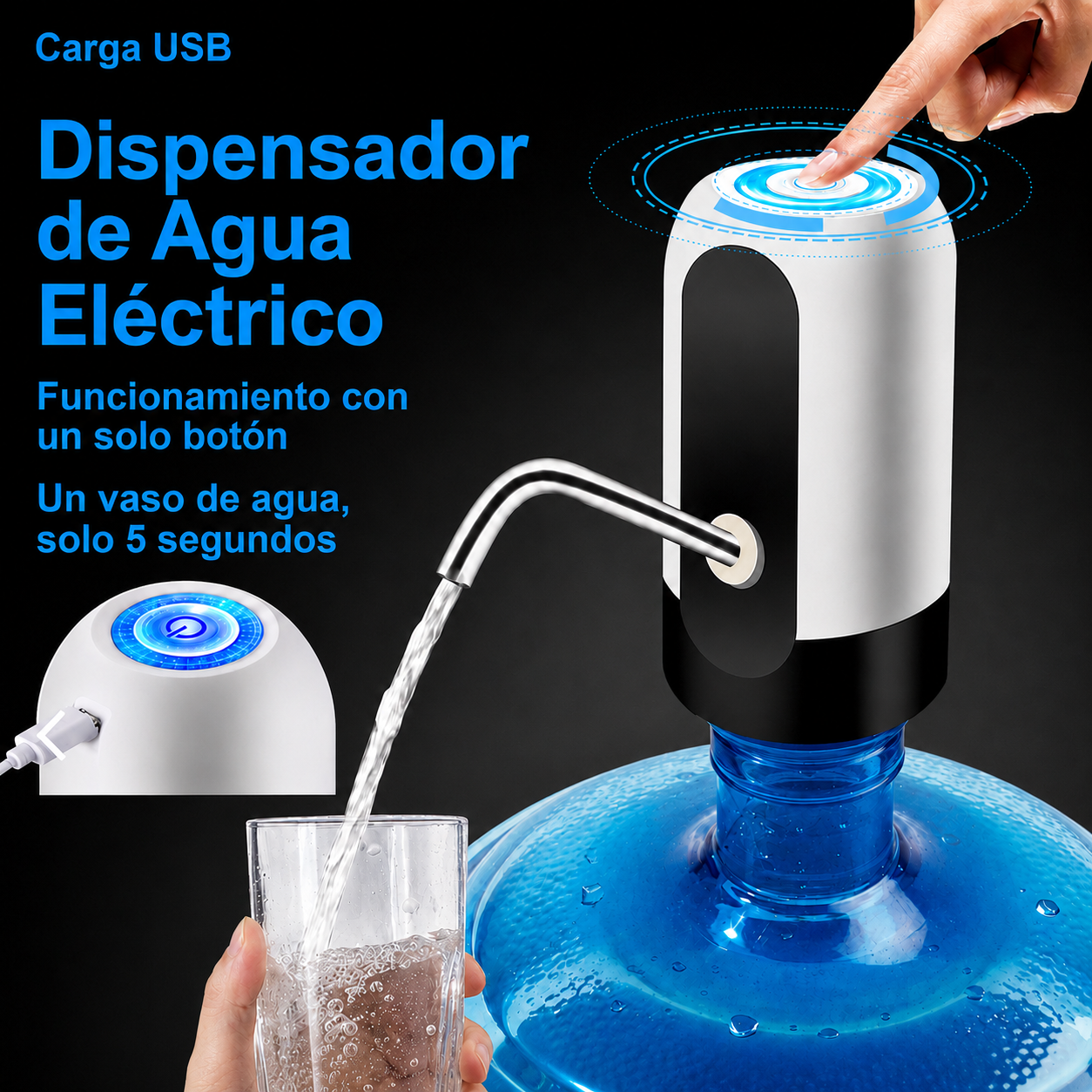 DISPENSADOR  DE AGUA ELÉCTRICO
