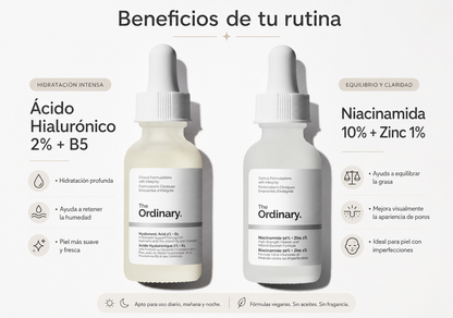 Rutina Facial Completa The Ordinary x4