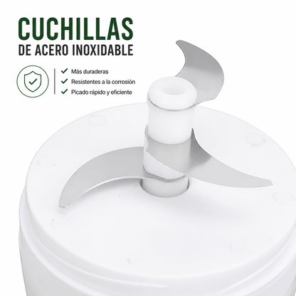 Mini Picadora Eléctrica Recargable para Cocina